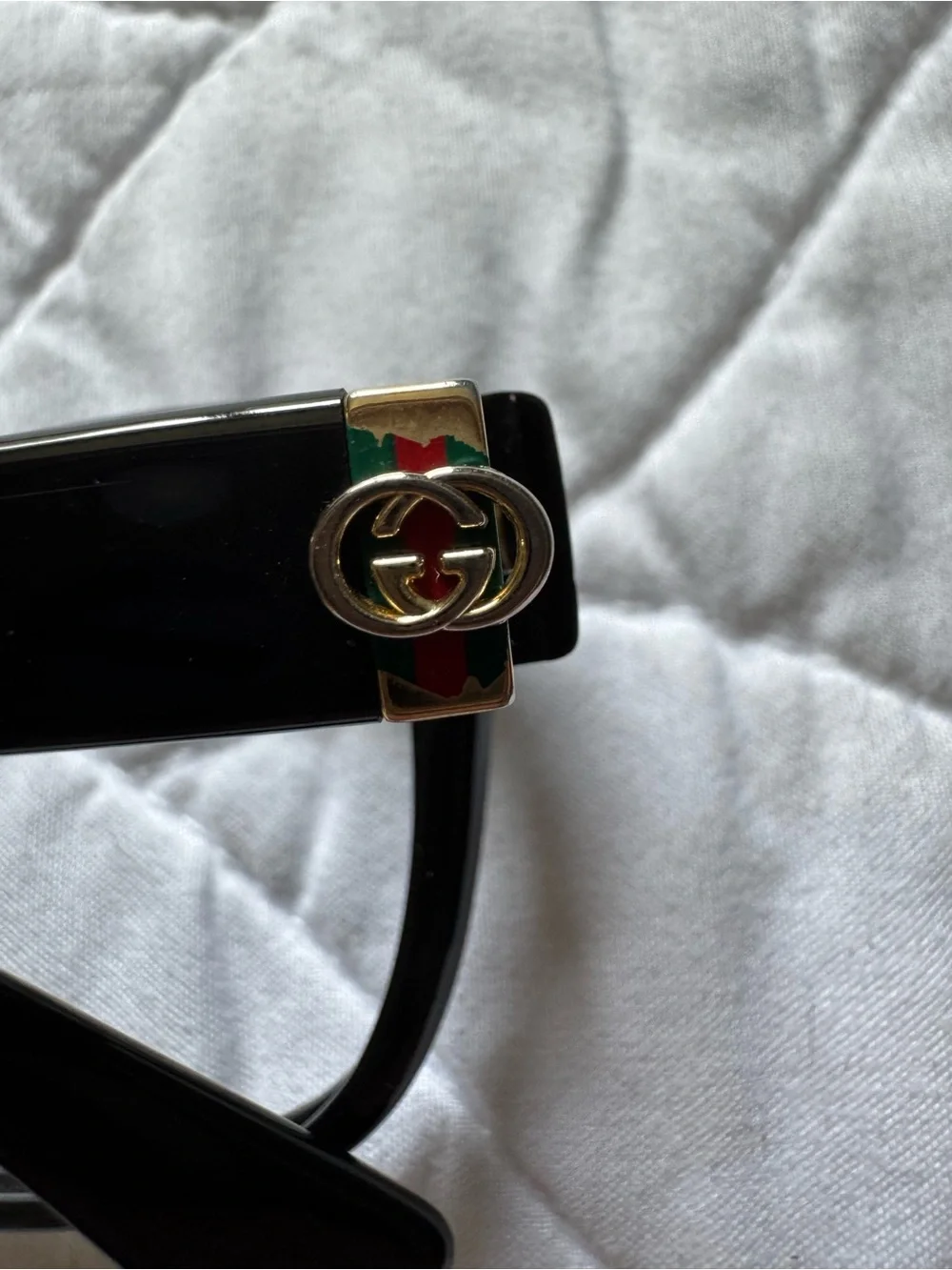 Gucci Black Oversized Cat-Eye Women's Glasses